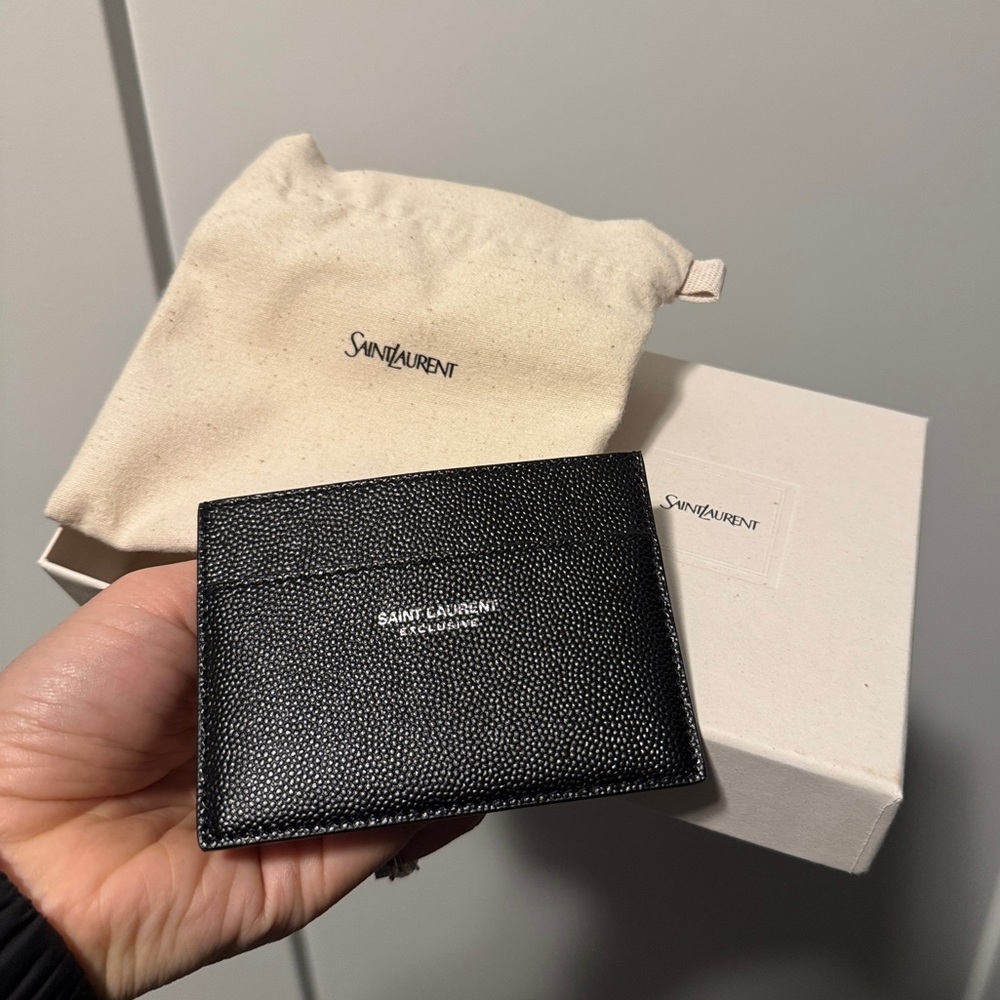 Saint Laurent card holder